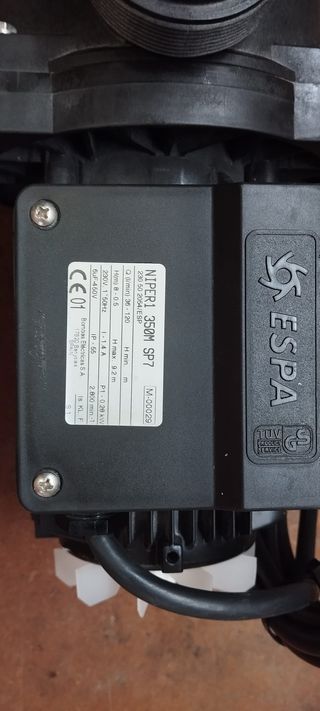 BOMBA AUTOASPIRANTE PARA PISCINA ESPA