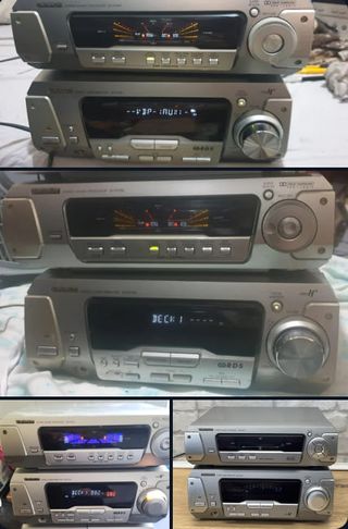 Lote 4 Amplificadores Technics Plata