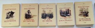 5 libros de Alatriste + regalo