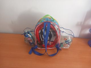 Casco y protectores Paw Patrol