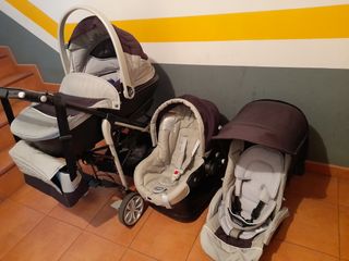 Trío Chicco: Silla, Capazo y Grupo 0