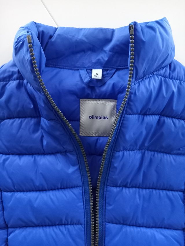 Smanicato Olimpias bimbo blu taglia 6 mesi