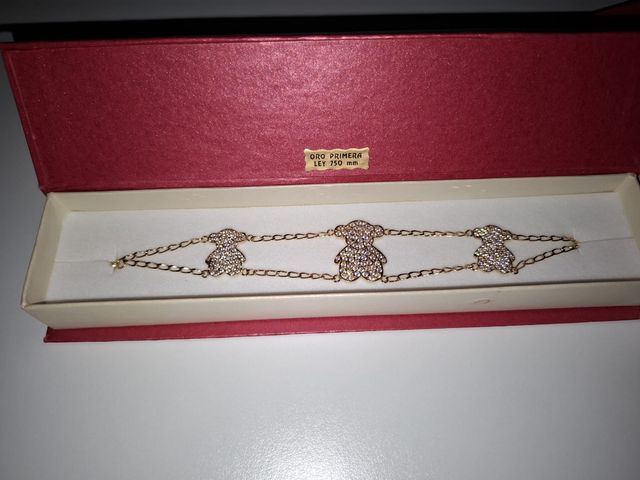 Conjunto Oro 18k: Pendientes y Pulsera