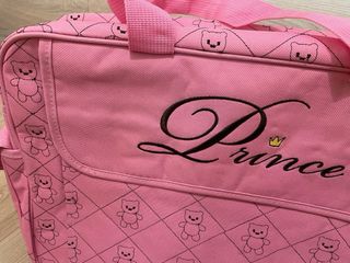 Bolso Carrito Bebé Rosa Ositos Prince