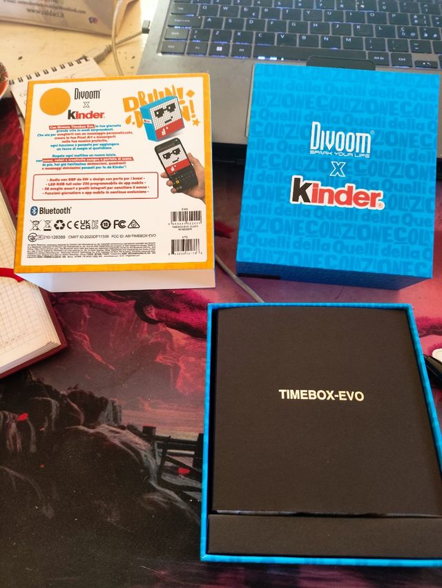 Divoom Timebox-Evo Kinder Sveglia Bluetooth