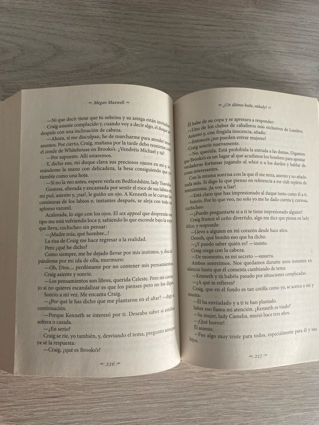 ¿Un último baile, milady?