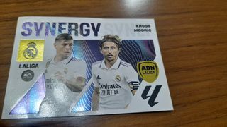 Cromo fútbol Synergy Kroos Modric La Liga