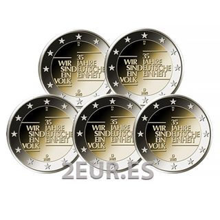 2 Euro Alemania 2025 UNC - Unidad