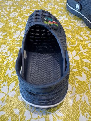Sabot Chicco blu modello Crocs