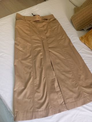 Falda Larga Sfera Beige Talla L