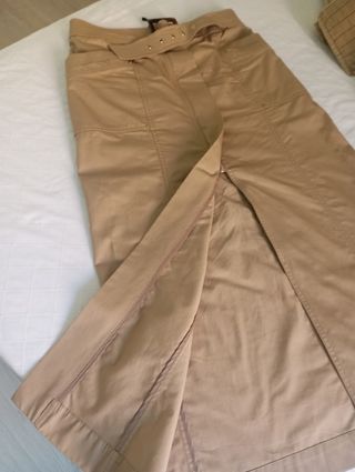Falda Larga Sfera Beige Talla L
