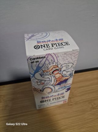 Box One Piece Card Game OP-05 Giapponese. 5 box 