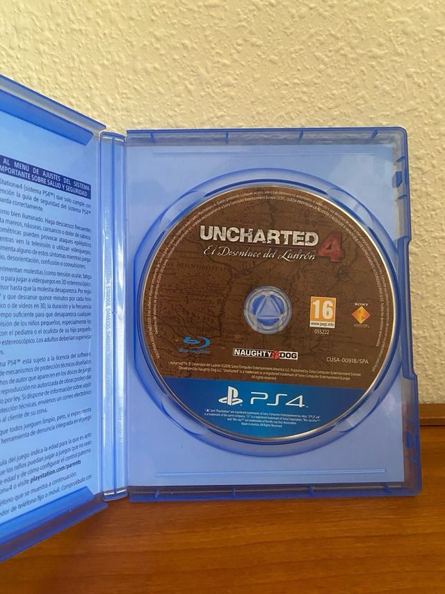 Uncharted 4 para PS4