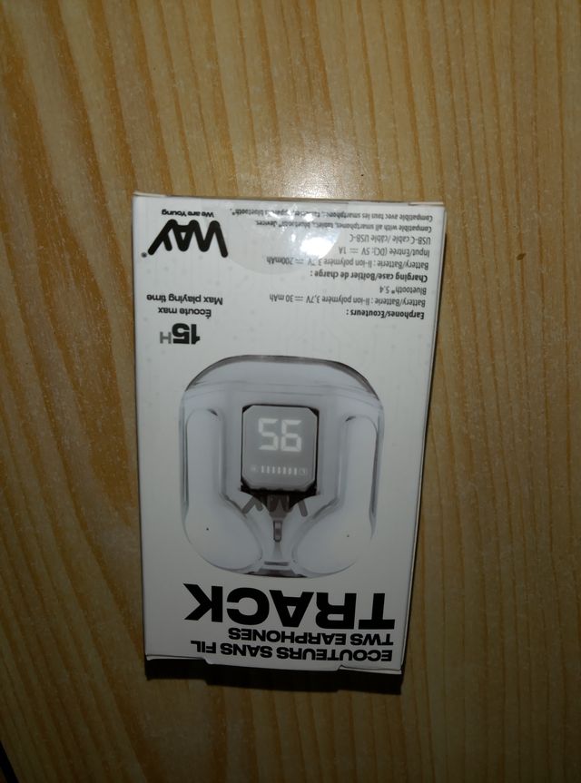 Auriculares WAY Bluetooth TWS TRACK