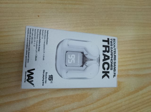 Auriculares WAY Bluetooth TWS TRACK