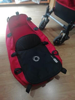 Saco capazo Bugaboo Cameleon Rojo