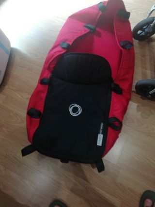 Saco capazo Bugaboo Cameleon Rojo