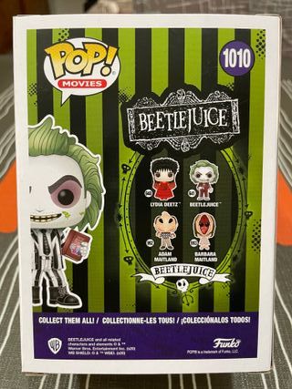 Funko Pop! Movies #1010 Beetlejuice GITD (Dañada)
