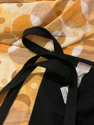 Grembiule da cucina nero