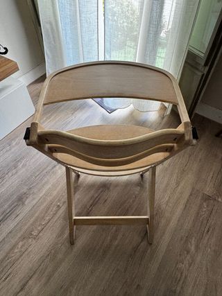 Trona de madera evolutiva