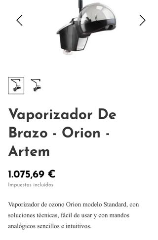 Vaporal de peluquería