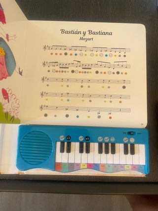 Libro piano. Mis primeros grandes Clásicos