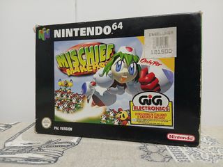 Mischief Makers Nintendo 64 PAL