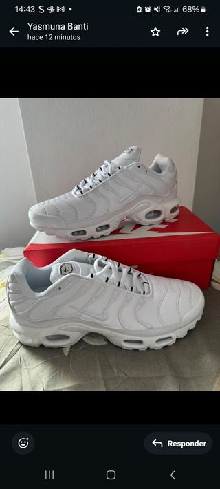 Zapatos Nike TN Blancos
