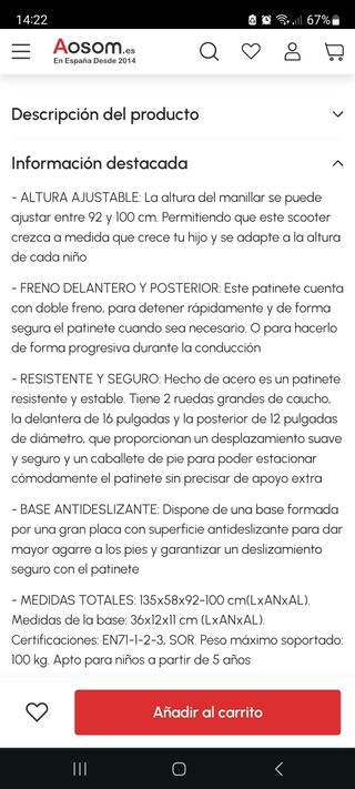 "Oferta" Scooter Todoterreno Trophy