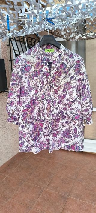 Camisa túnica For Us multicolor