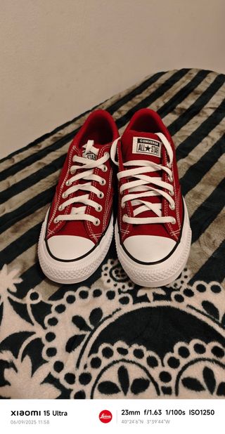 Zapatillas Converse Originales Rojas talla 42