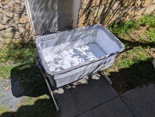 Cuna de colecho Lionelo gris