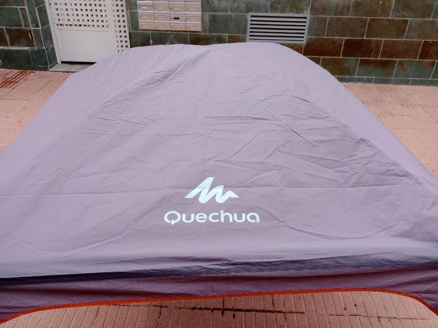 Carpa Quechua Shelter Séjour 2.5x2.5m Gris