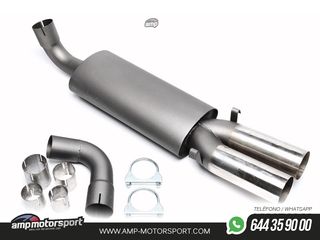 SILENCIOSO TRASERO DEPORTIVO AUDI 80/90/COUPE 86-96