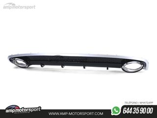 DIFUSOR TRASERO AUDI A4 B8 LOOK RS 2011-2015