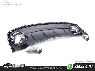 DIFUSOR TRASERO AUDI A4 B8 LOOK RS 2011-2015