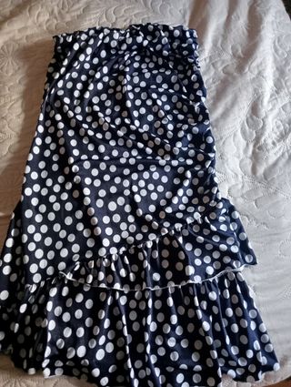 Vestito estivo Coconuda pois blu e bianchi