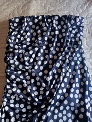 Vestito estivo Coconuda pois blu e bianchi