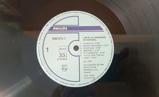 LOS BLUE DIAMONDS. VINILO. POP ( LEER ANUNCIO )