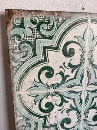 Lienzo Decorativo Vintage Azulejo