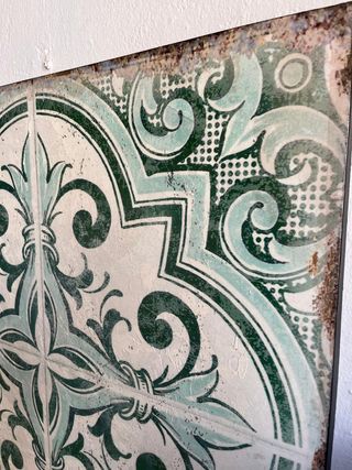 Lienzo Decorativo Vintage Azulejo