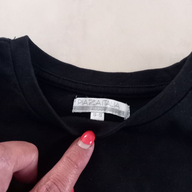 Set 2 magliette cotone 8-9 anni