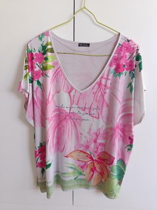Blusa Pilar Prieto Multicolor