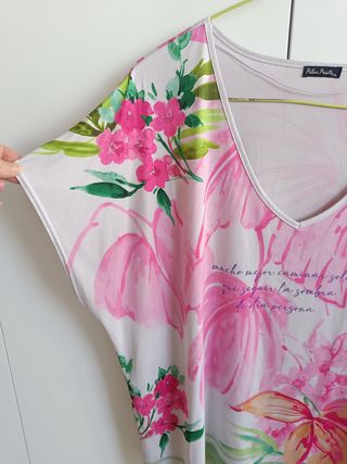 Blusa Pilar Prieto Multicolor