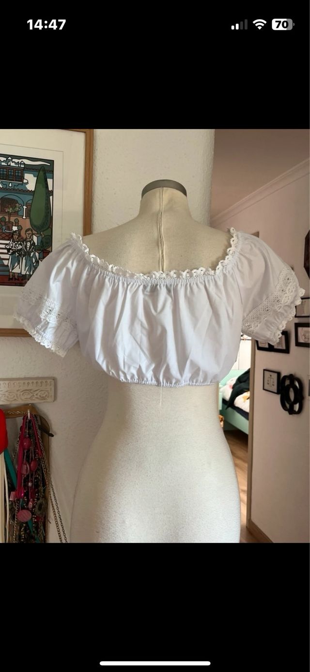 Vestido tradicional floral