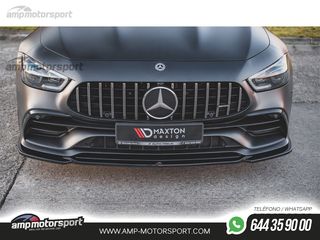 SPOILER DELANTERO DESCATALOGADO MERCEDES AMG GT 53 NEGRO BRILLO