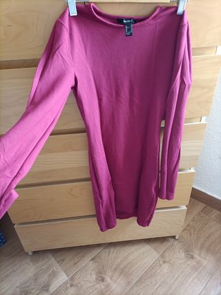 Vestido manga larga