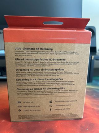 Fire TV Stick 4K 8GB Wi-Fi 6