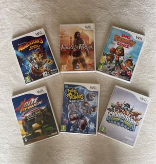 6 Jogos Wii: Madagascar 3, Prince of Persia, Big F