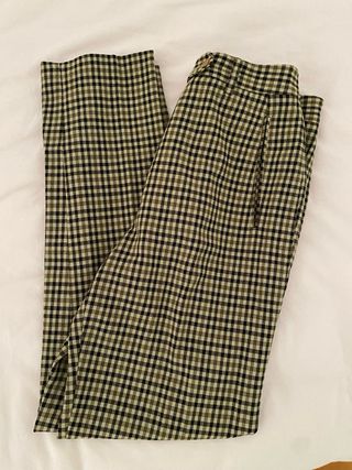 Pantalón cuadros talla 40